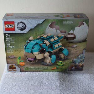LEGO JURASSIC WORLD BABY BUMPY SET(ANKYLOSAURUS)BUILDING SET-BRAND NEW!